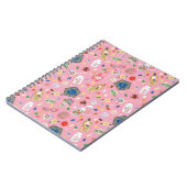 Carnet HARRY POTTER™ | Grenouilles au chocolat et Motif d (Côté gauche)