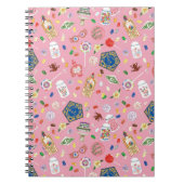 Carnet HARRY POTTER™ | Grenouilles au chocolat et Motif d (Devant)