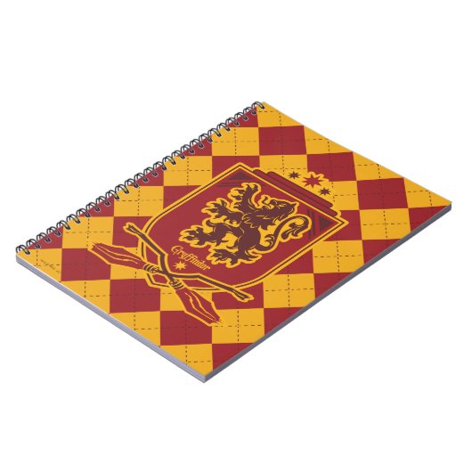 Carnet Harry Potter | Gryffindor QUIDDITCH™ Crest (Côté gauche)