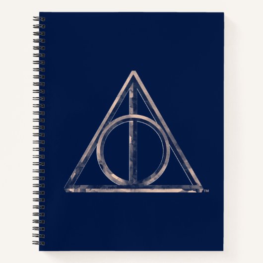 Carnet Harry Potter | Hallows Mortels Aquarelle (Devant)