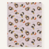 Carnet HARRY POTTER™, Hermione & Ron Flying Motif (Devant)