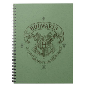 Carnet Harry Potter Hogwarts Banner Crest