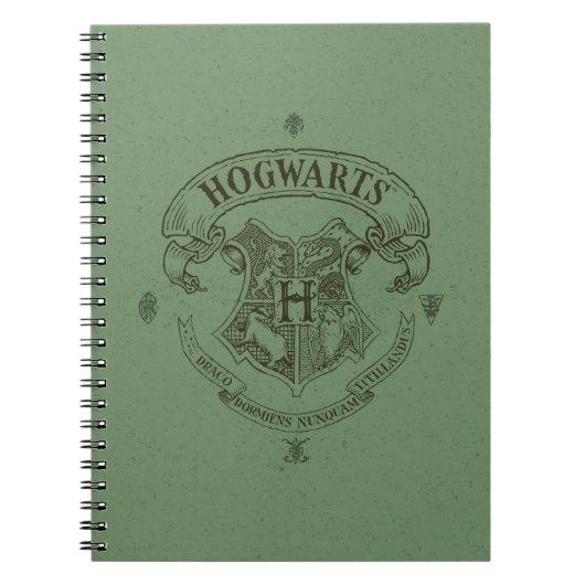 Carnet Harry Potter | Hogwarts Banner Crest (Devant)