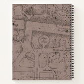 Carnet Harry Potter | HOGWARTS™ Castle Marauder's Map (Dos)