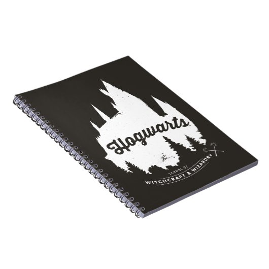 Carnet Harry Potter | HOGWARTS™ Castle Typographie (Côté Droit)