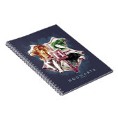 Carnet Harry Potter | HOGWARTS™ Crest Aquarelle (Côté Droit)
