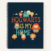 CARNET HARRY POTTER™ | HOGWARTS™ EST MA MAISON (Devant)