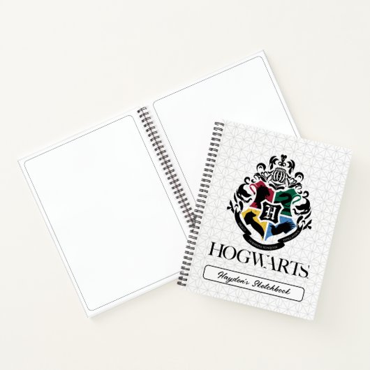 Carnet Harry Potter | HOGWARTS™ Pride School Crest Sketch (Intérieur)