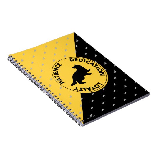 Carnet Harry Potter | HUFFLEPUFF™ Caractéristiques graphi (Côté Droit)