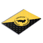 Carnet Harry Potter | HUFFLEPUFF™ Caractéristiques graphi (Côté gauche)