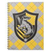 Carnet Harry Potter | Hufflepuff House Pride Crest (Devant)
