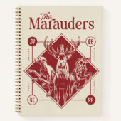 Carnet HARRY POTTER™ Les Marauders Animagus Graphisme (Devant)