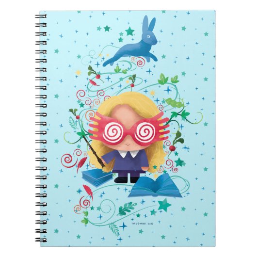 Carnet Harry Potter | Luna Lovegood Graphique (Devant)
