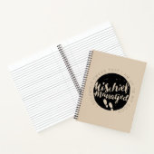 Carnet Harry Potter | Marauder's Map Charms Typographie (Intérieur)