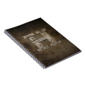 Carnet Harry Potter | Monogramme de nains (Côté Droit)