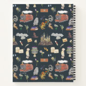 Carnet HARRY POTTER™ | Motif icônes (Dos)