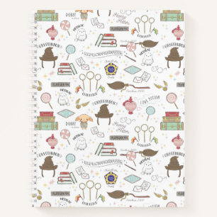 Carnet HARRY POTTER™ Motif Magique Minuscule