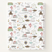Carnet HARRY POTTER™ Motif Magique Minuscule (Dos)