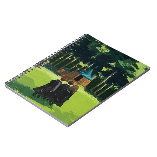 Carnet HARRY POTTER™, Ron, & Hermione à Hagrid's Hut (Côté gauche)