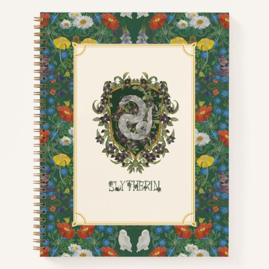 Carnet HARRY POTTER™ | SLYTHERIN™ Crest (Devant)