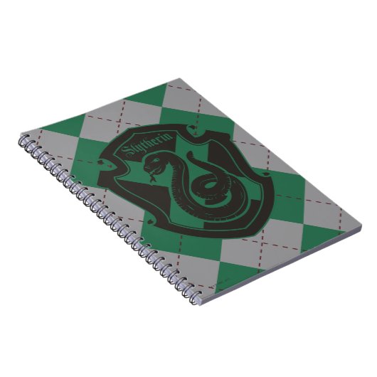 Carnet Harry Potter | Slytherin House Pride Crest (Côté Droit)