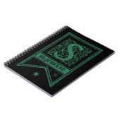 Carnet Harry Potter | Slytherin Monogram Banner (Côté gauche)
