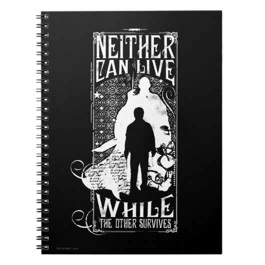 Carnet Harry Potter Sortilège | Ni l'un ni l'autre ne peu (Devant)