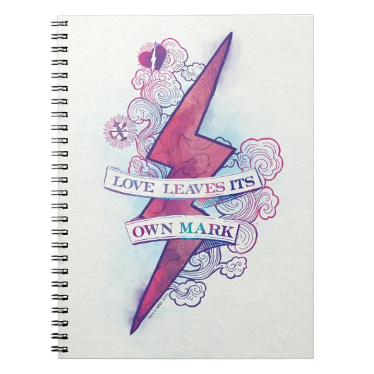 Carnet Harry Potter Spell | Love Leaves Its Own Mark (Devant)