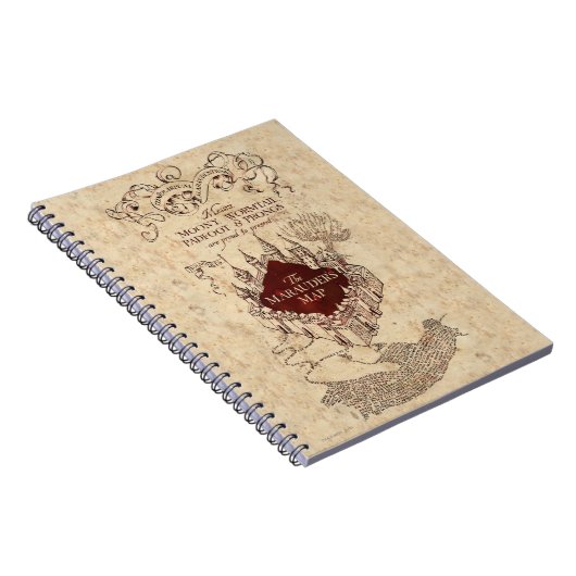 Carnet Harry Potter Spell | Marauder's Map (Côté Droit)
