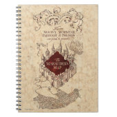 Carnet Harry Potter Spell | Marauder's Map (Devant)