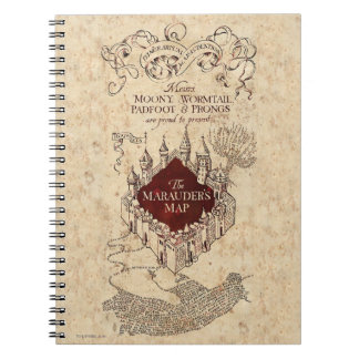 Carnet Harry Potter Spell | Marauder's Map