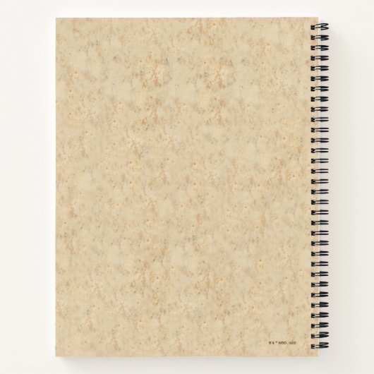 Carnet Harry Potter Spell | Plan de Marauder (Dos)