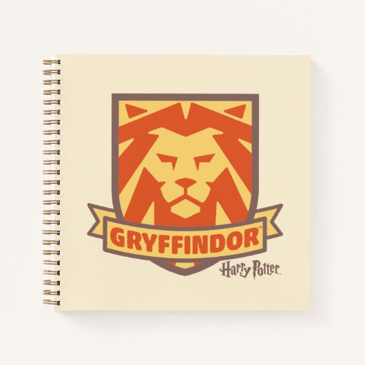 Carnet HARRY POTTER™ | Summer Magic GRYFFINDOR™ Crest (Devant)