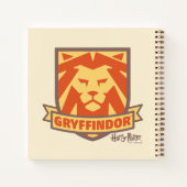 Carnet HARRY POTTER™ | Summer Magic GRYFFINDOR™ Crest (Dos)
