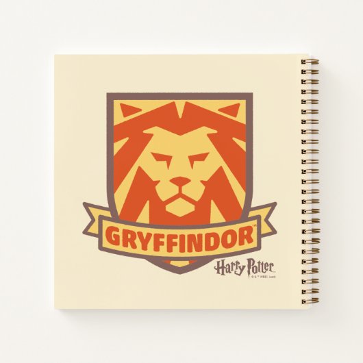 Carnet HARRY POTTER™ | Summer Magic GRYFFINDOR™ Crest (Dos)