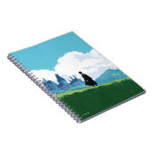 Carnet HARRY POTTER™ Surplombant le château HOGWARTS™ (Côté Droit)