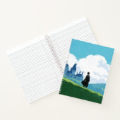 Carnet HARRY POTTER™ Surplombant le château HOGWARTS™ (Intérieur)