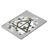 Carnet Harry Potter | Symbole géométrique des Reliques de (Côté gauche)