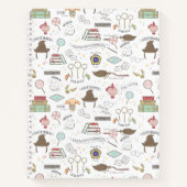 Carnet HARRY POTTER™ Tiny Magic Pattern (Devant)
