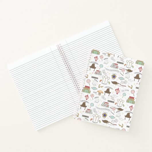 Carnet HARRY POTTER™ Tiny Magic Pattern (Intérieur)