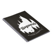 Carnet Harry Potter | Typographie du château HOGWARTS™ (Côté Droit)