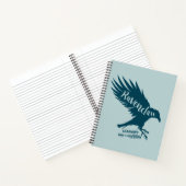 Carnet Harry Potter | Typographie Silhouette RAVENCLAW™ (Intérieur)