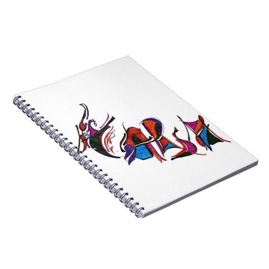 Carnet HARSH Custom Art calligraphy (Côté Droit)