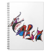 Carnet HARSH Custom Art calligraphy (Devant)