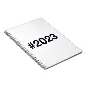 Carnet Hashtag 2023 (Côté Droit)