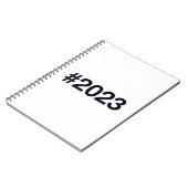 Carnet Hashtag 2023 (Côté gauche)