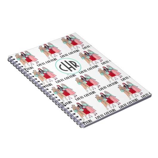 Carnet Haute Couture | Mode | Paris | Monogramme (Côté Droit)