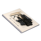Carnet Hauts corset noir du placard crème (Côté Droit)