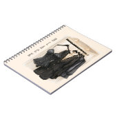 Carnet Hauts corset noir du placard crème (Côté gauche)