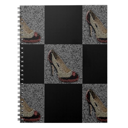 Carnet Hauts talons texturés (Devant)